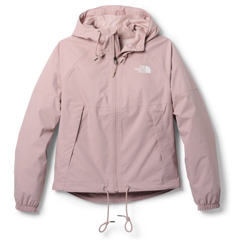 Pink The North Face Antora women’s rain hoodie